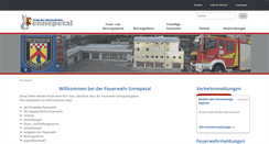 Desktop Screenshot of feuerwehr.ennepetal.de